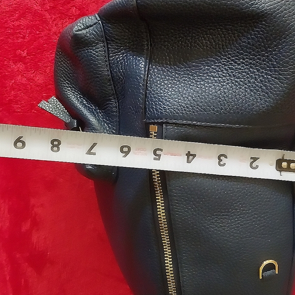 Tory Burch Navy Leather Backpack main image 5